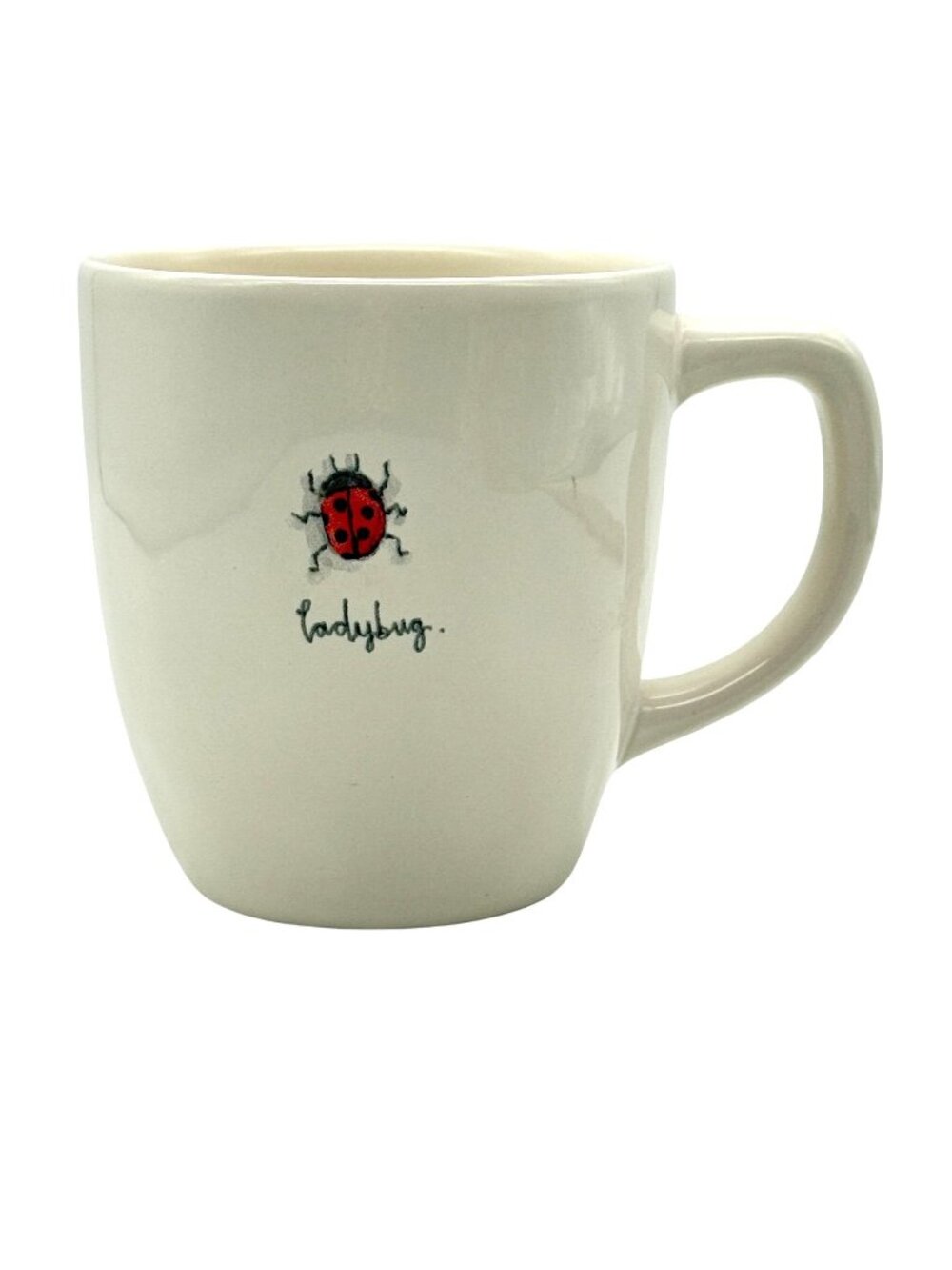 Rae Dunn Artisan by Magenta Ceramic Ladybug Tea Coffee Mug Cup Description